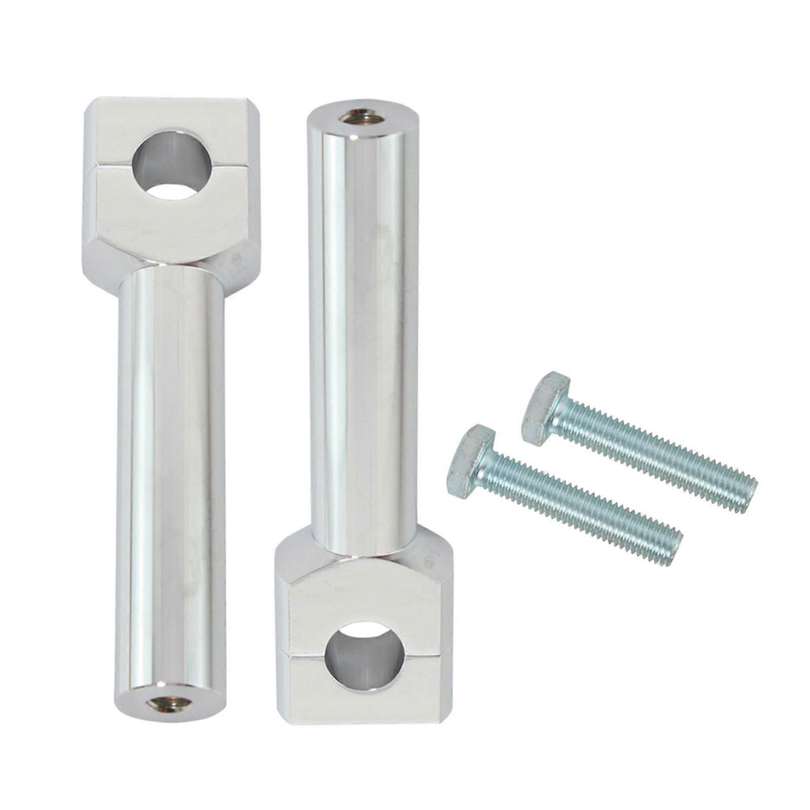 Motorcycle Handlebar Riser Kit 22/25mm Universal Heavy Duty Light Weight