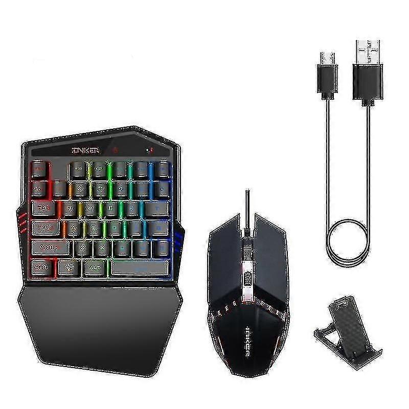 Hxsj K99 Tooth 4.2 Mobile Game Keyboard Throne Mouse Set