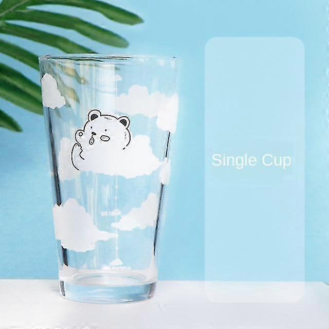 cloud bear white kawaii simple fresh single