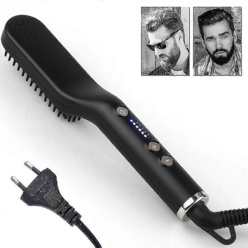 Premium Beard Straightener For Men - Cutting Edge Ionic Beard Straightening Comb, Heated H