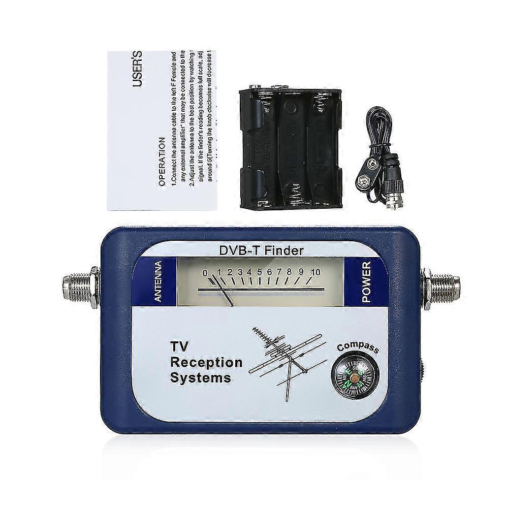 2025,Dvb-t Professional Tv Antenna Finder Digital Aerial Signal Meter Pointer Tv Satellite Receiver