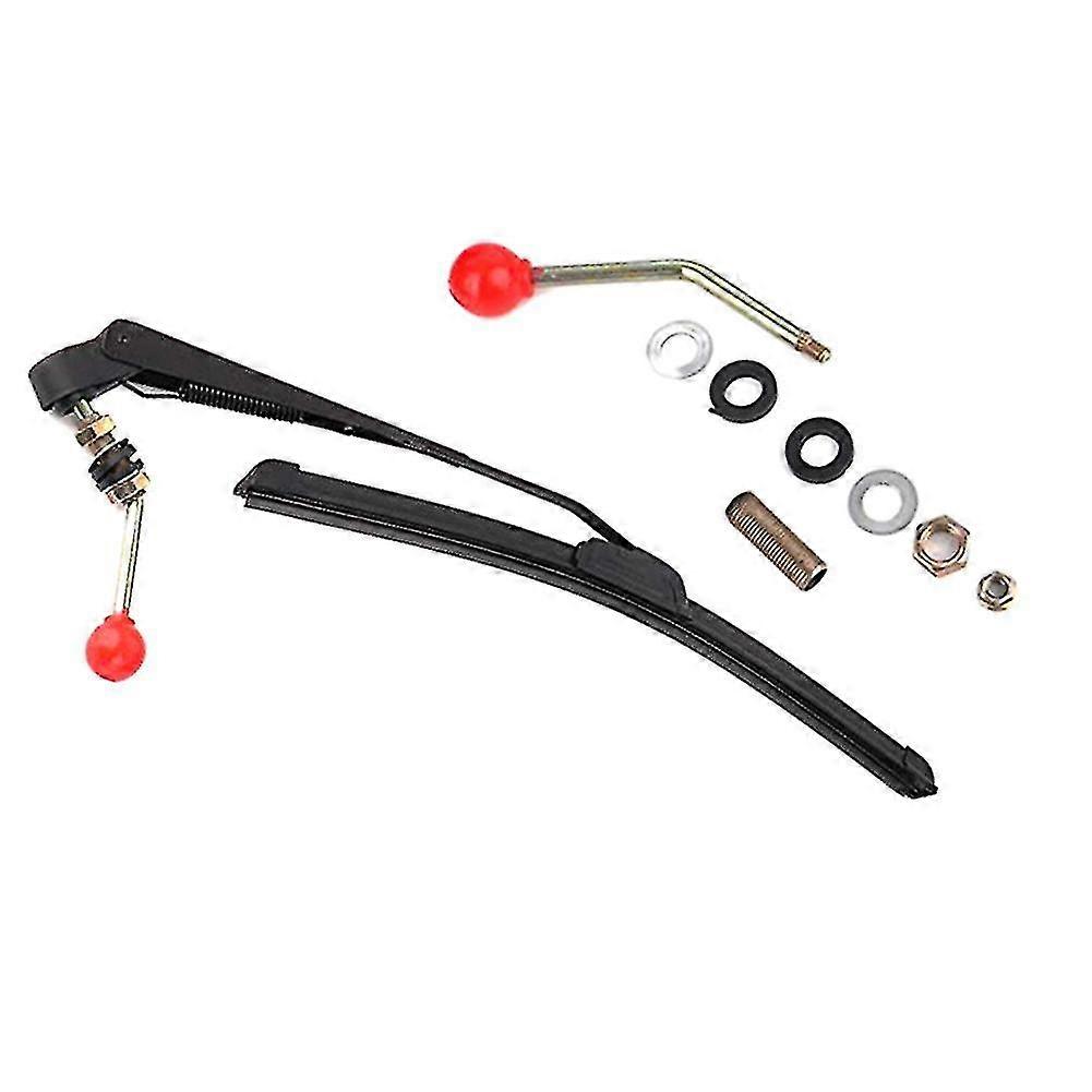Hand Operated Front Windshield Wiper Car Manual Wipers Universal Wiper Kit