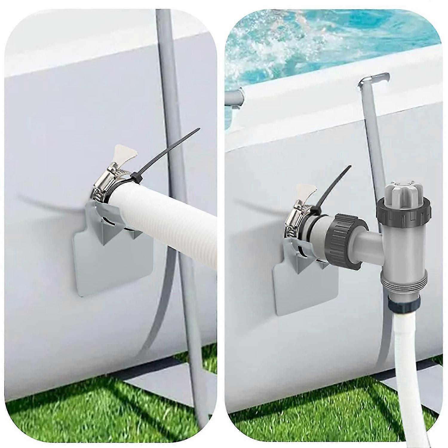 3pack Swimming Pool Pipe Holders,pool Hoses For Above Ground Pool,designed To For On Pool,preventin