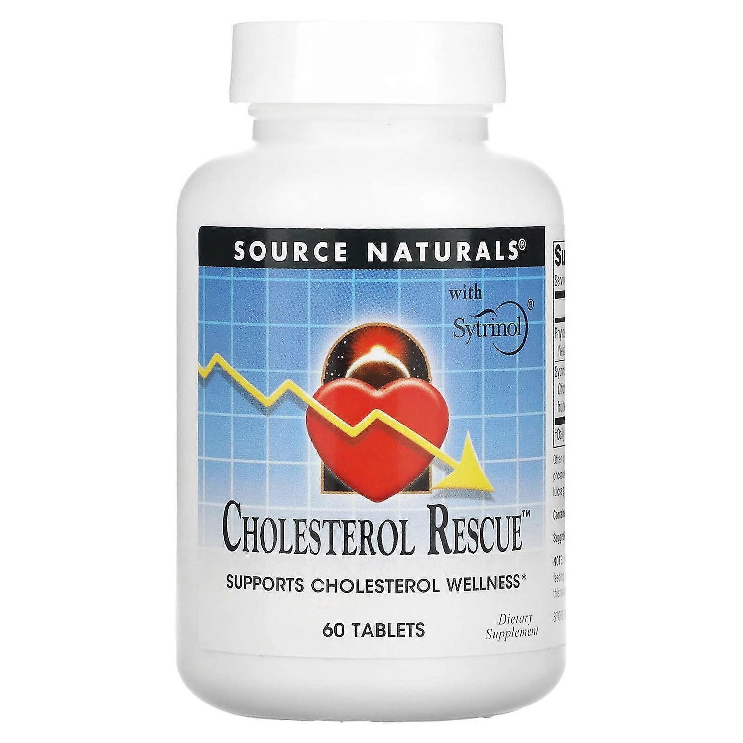 Source Naturals, Cholesterol Rescue, 60 Tablets