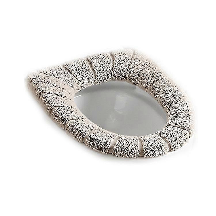 Toilet Seats, Wc Seat Cover Soft Warm Bathroom Cushion Washable Cover Pads 3 Pcs