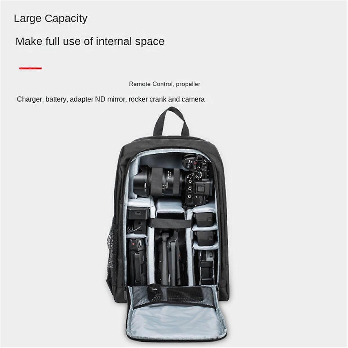 Drone Storage Bag for Avata2 Compatible 3 Aerial Drone Portable Storage Bag Decompression Shoulder Bag