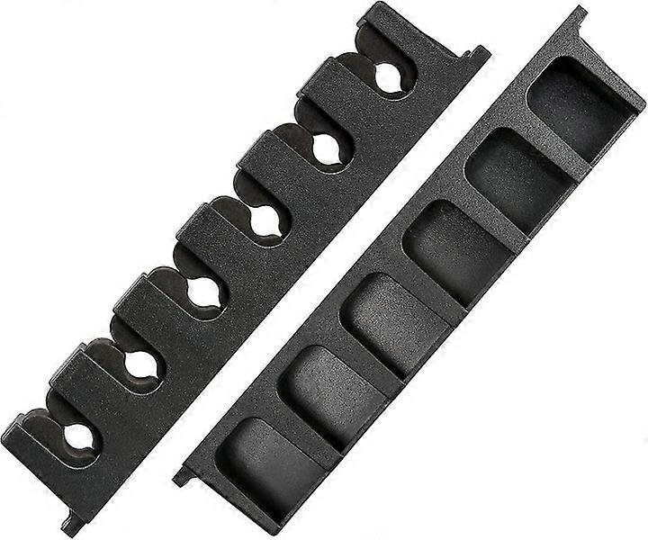 6 Pool Cue Rack, Billiard Stick Holder Wall Mount, Pool Table Rods Clip