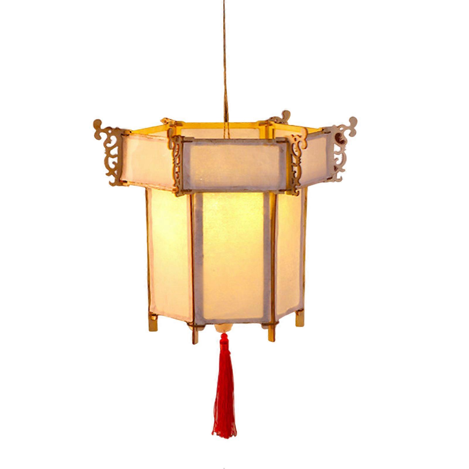 Ancient Style Festive Lantern Set Handmade Material Blank Rice Paper  Suitable for Spring Festival