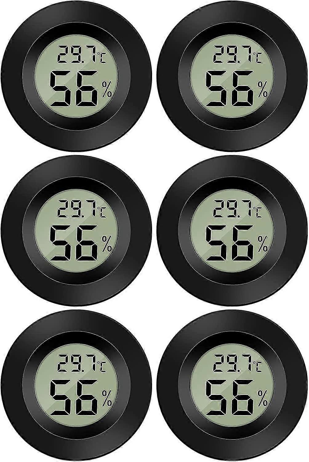 Mini Digital Lcd Temperature Humidity Portable Thermo Indicator For Kit