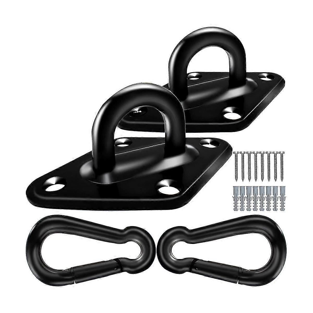 1700lbs Capacity Heavy Duty Hammock Hooks, 2PCS M10 Stainless Eye Hooks,Hanging Hooks for Hammock H-Good quality