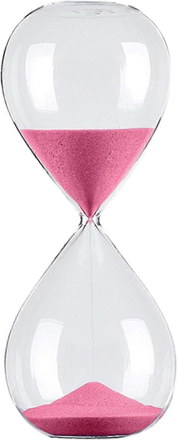 שעון חול 30 דקות טיימר חול: 7.8 אינץ 'שעון חול זהב, זכוכית זכוכית שעה אחדות לילדים, משחקים, כיתת לימוד, בית, שולחן כתיבה, קישוט משרדי