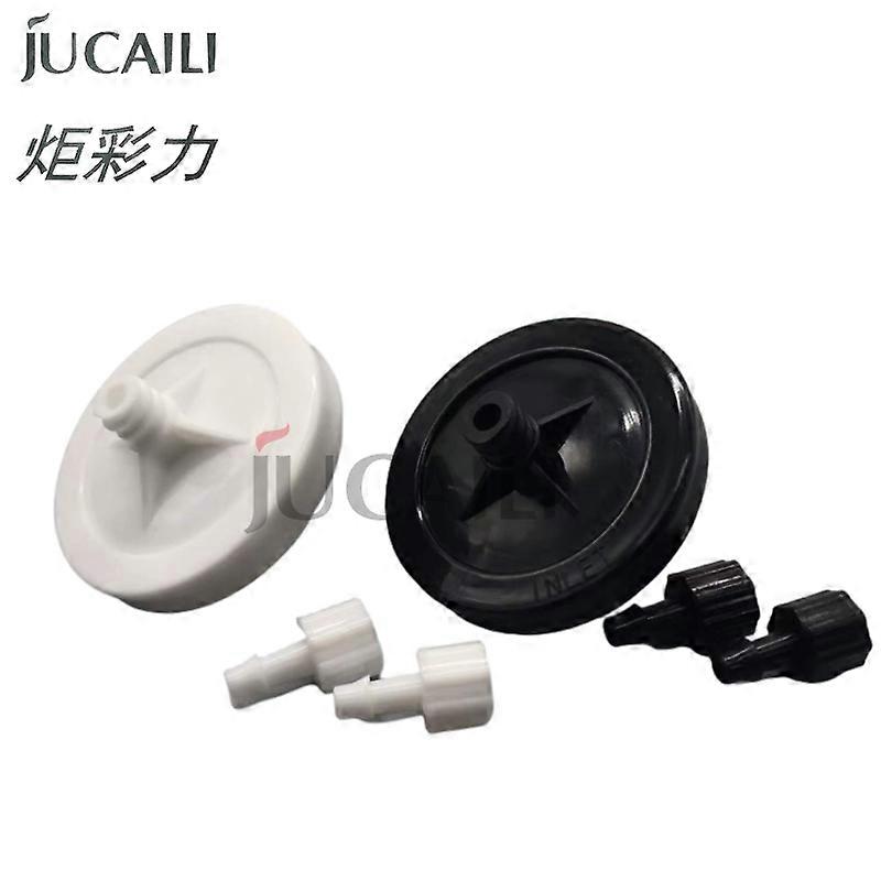 JCL 4pcs Small Disc Ink Filter 30mm Air Filter for Epson DX4 DX5 DX7 i3200 4720 5113 Polaris 512 Head UV Solvent Inkjet Printer