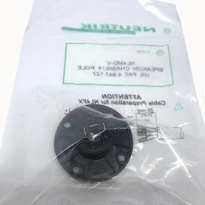 50pcs NL4MPR NL4MD-V Speakon Connectors type nl4fx 4fc SOCKET for 4 Pole Plug Male Audio connector for neutrik
