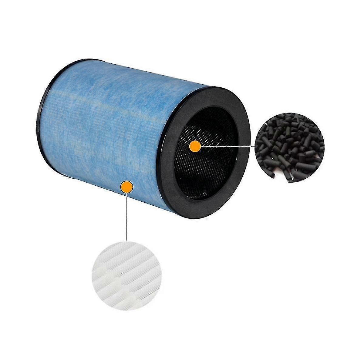 2pack Ap300 Replacement Filter Compatible With Instant Ap300 Air Puri-fier, 3 Filter Of H13 Grade True Hepa Fil