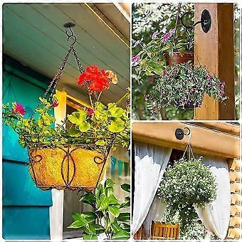 Wall Mount Ceiling Hooks Hanging Chandelier Plate Hook Planter Basket Hooks  Hanging Hooks For Lampshade, Bird Feeders, Planters, Lanterns, Wind -T |  Fruugo NO