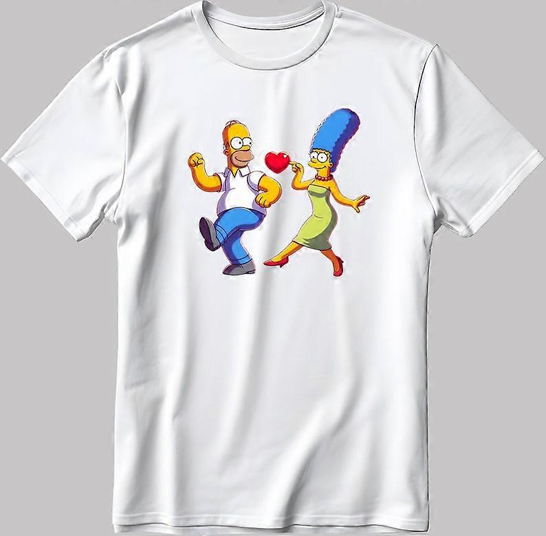 Die Simpsons Valentinstag Kurzarm -Zyt212
