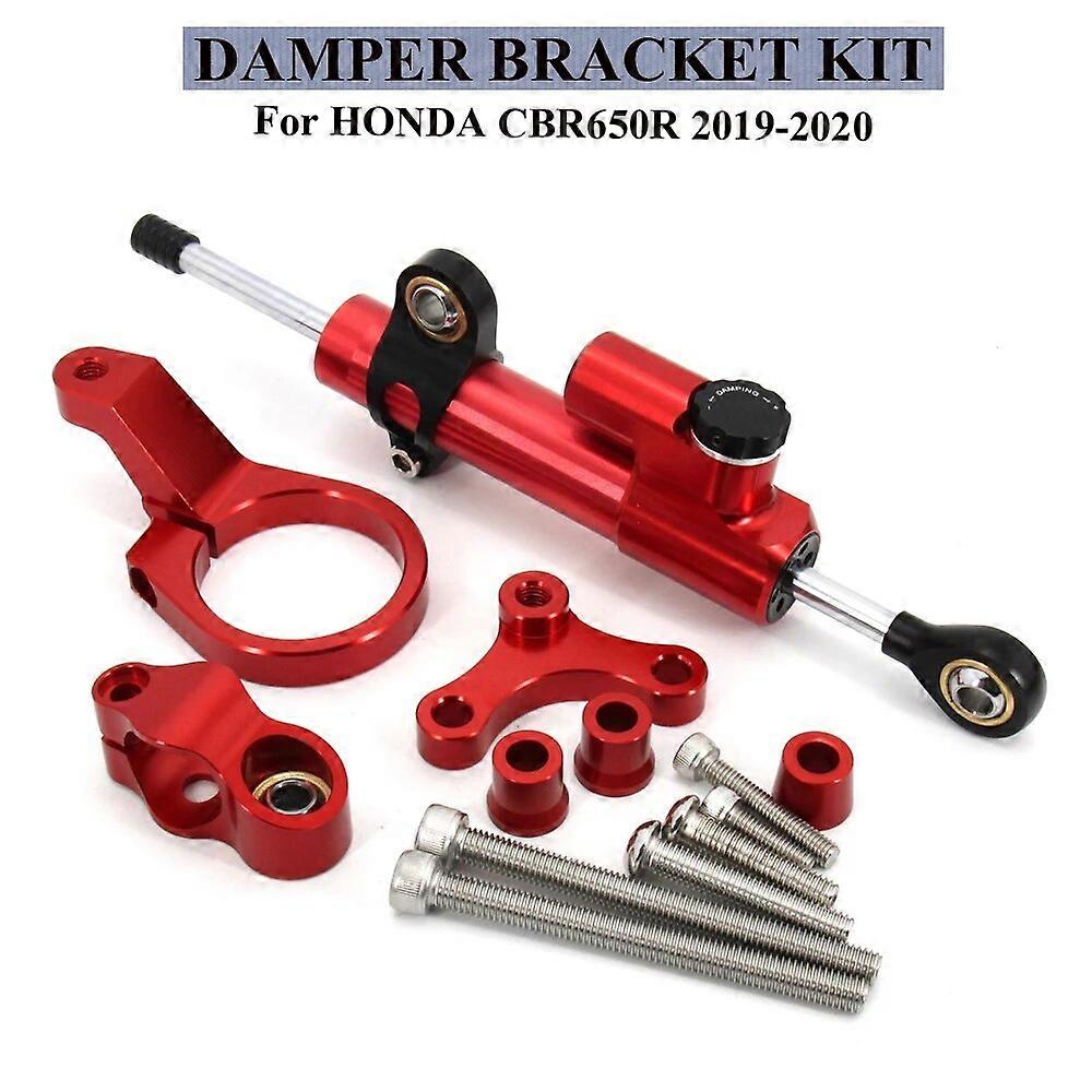 For HONDA CBR650R 2019-2020 CBR 650R CBR 650 R Motorcycle Accessories Adjustable Steering Stabilizer Damper Mounting Bracket Kit