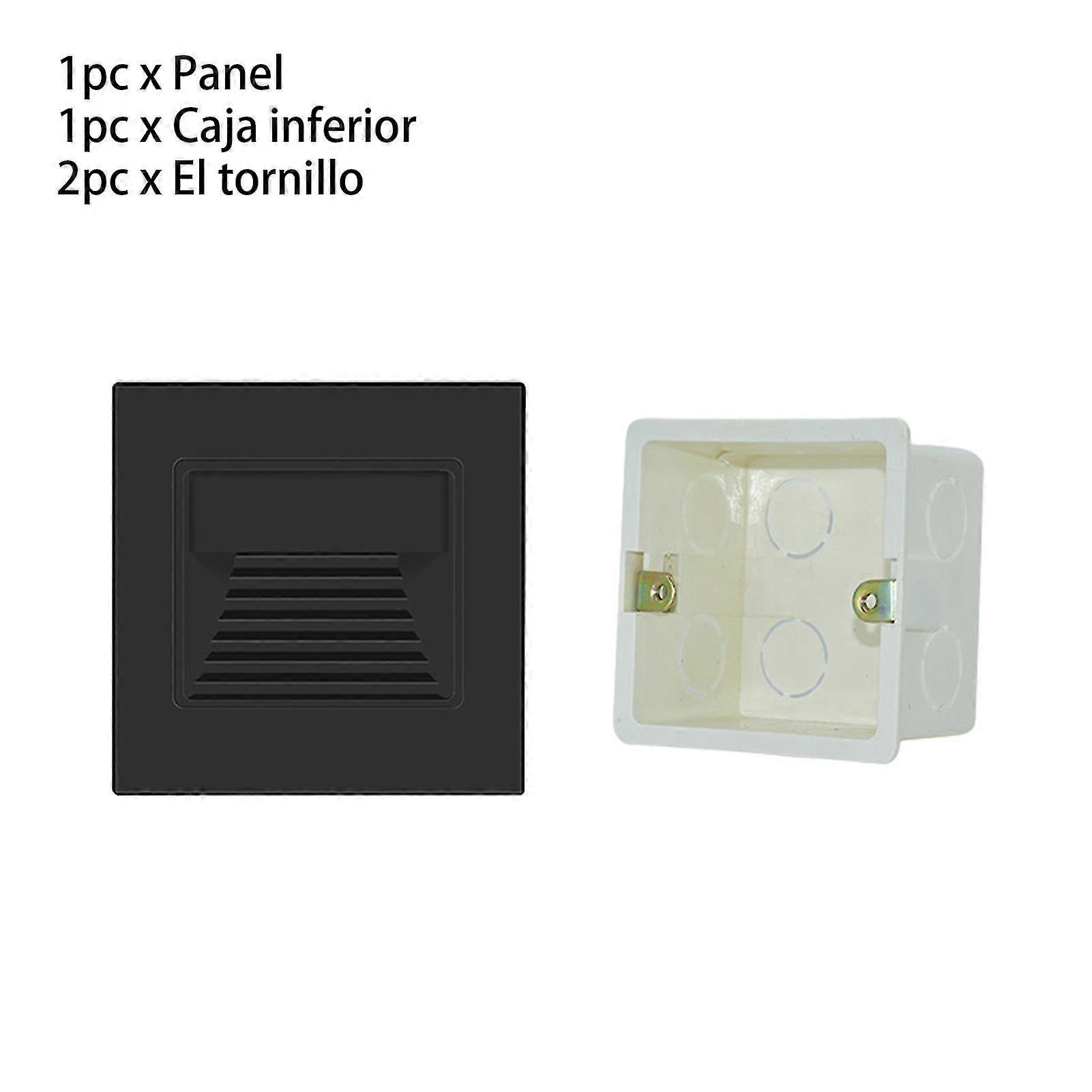 Balcony Waterproof Motion Sensor Corridor Square Staircase LED Recessed Light