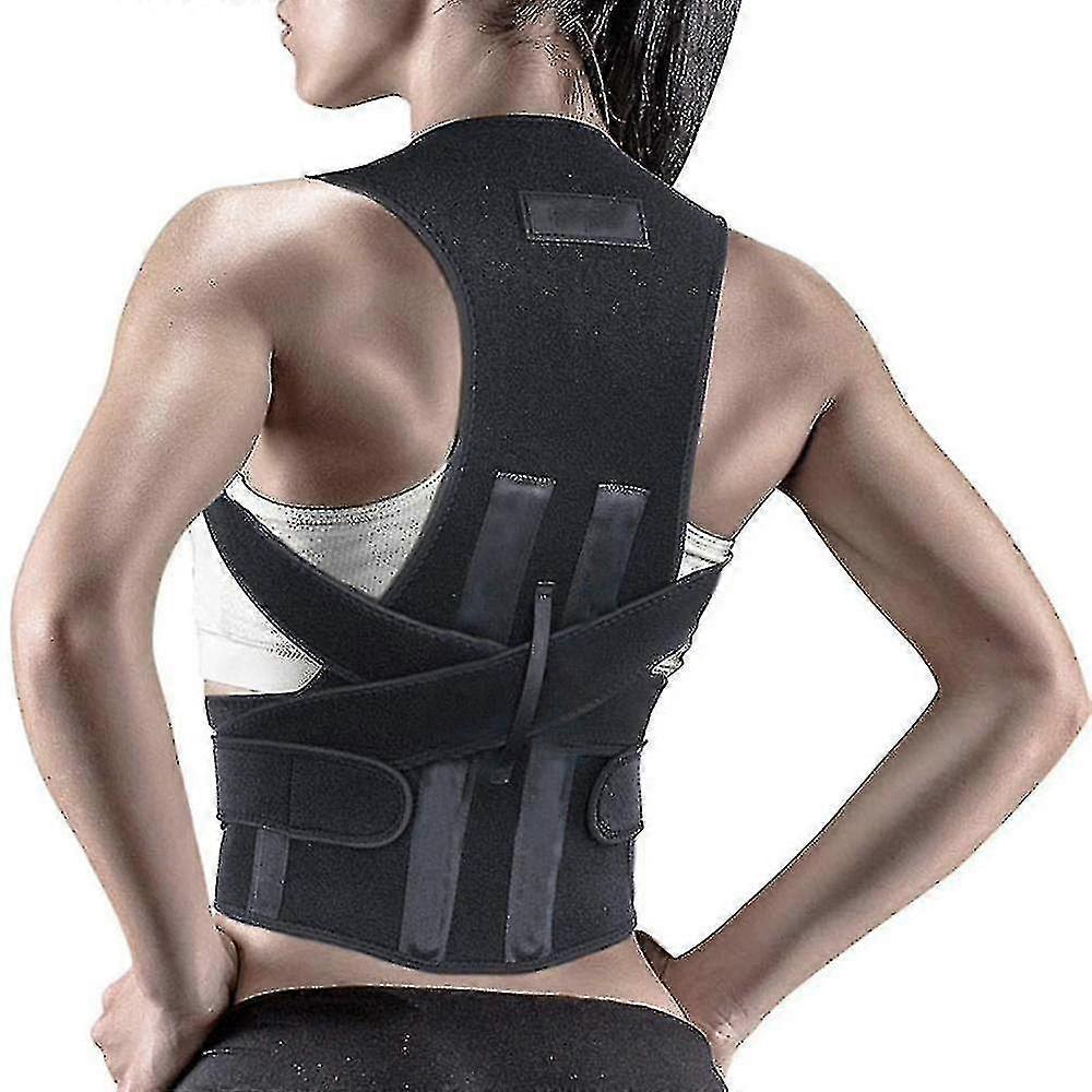 2023 New Adjustable Posture Corrector Back Support Shoulder Back Brace Posture Correction Linghai