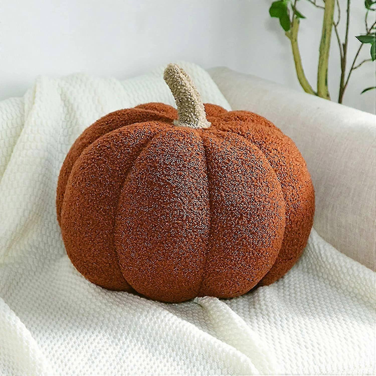 Dovleac Decor Plush dovleac perna, dovleac de Halloween umplute de jucărie dovleac 3d în formă de pernă pentru Home Decor