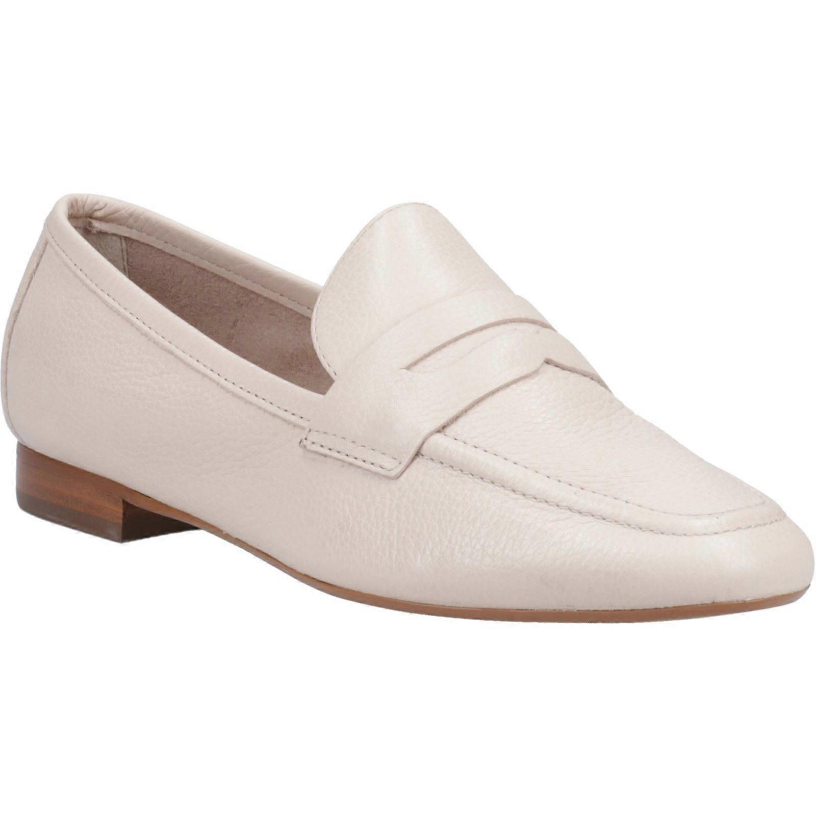 Dune Gianetta Leather Women's Ecru Loafers