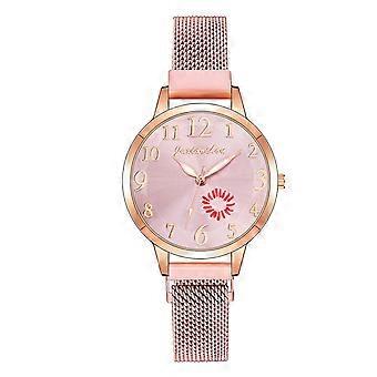 Women Fashion Watch Clock Stainless Steel Casual Dress Wrist Crystal Jewelry