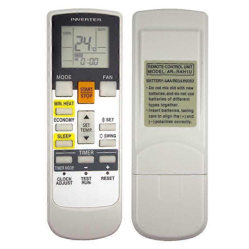 Air-conditioner Remote Control,Replacement Smart Remote Controller for Fujitsu English Air Conditioner Remote Control AR-RAH1U
