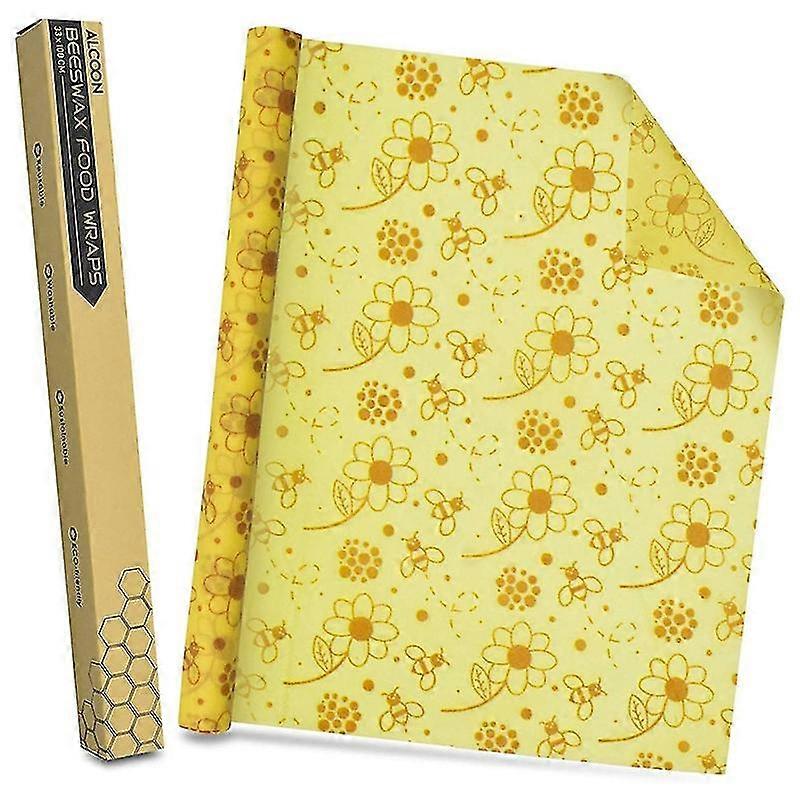 Beeswax Food Wrap Roll Reusable Reusable Plastic Wrap Alternative Eco-friendly Food Storage Keeps F