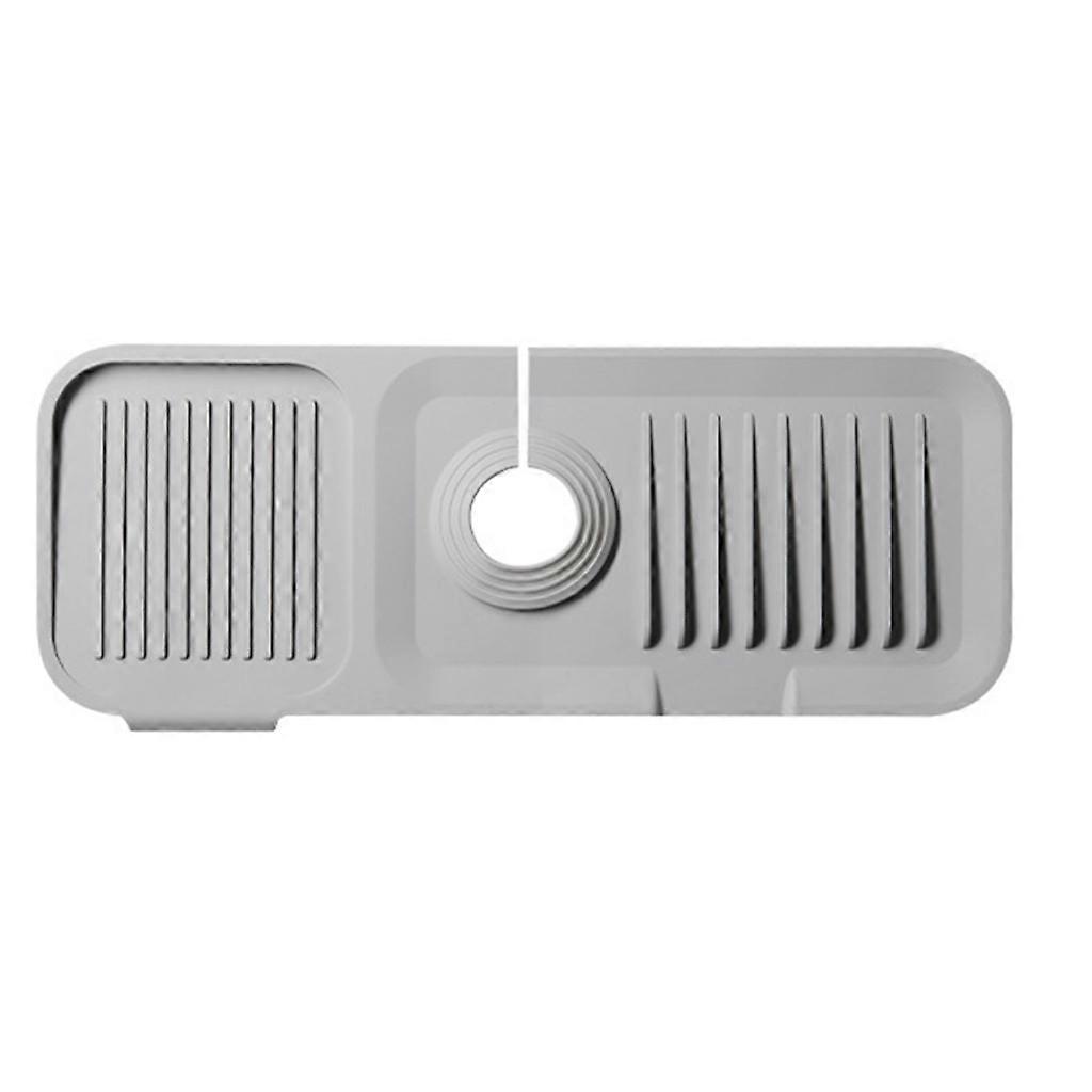 2023 Silicone- Faucet Drain Pad Reusable Bathroom Sink Countertop- Protector