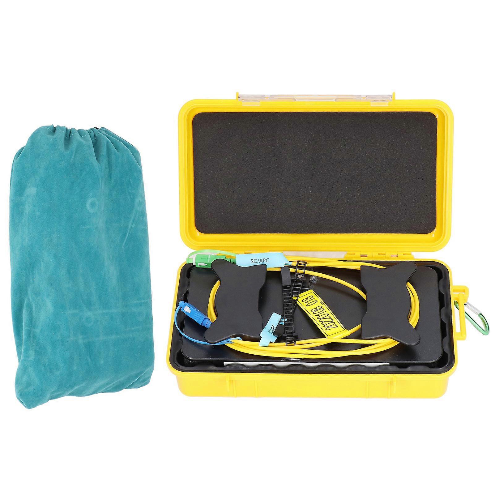 OTDR Launch Cable Singlemode Waterproof Fiber Optic Launch Cable Box 1000m 3280ft for Dead Zone