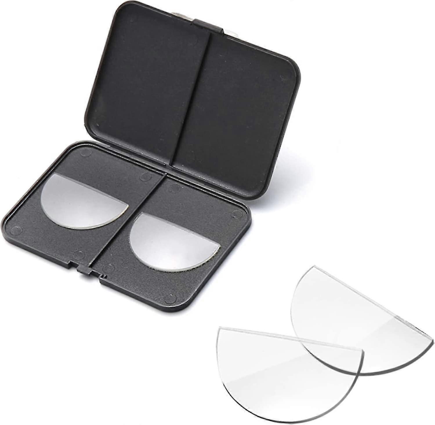 Stick-on Bifocal Reading Lenses, Clear Magnifying Reader Lenses For Sunglasses/glasses, Reusable, No Water