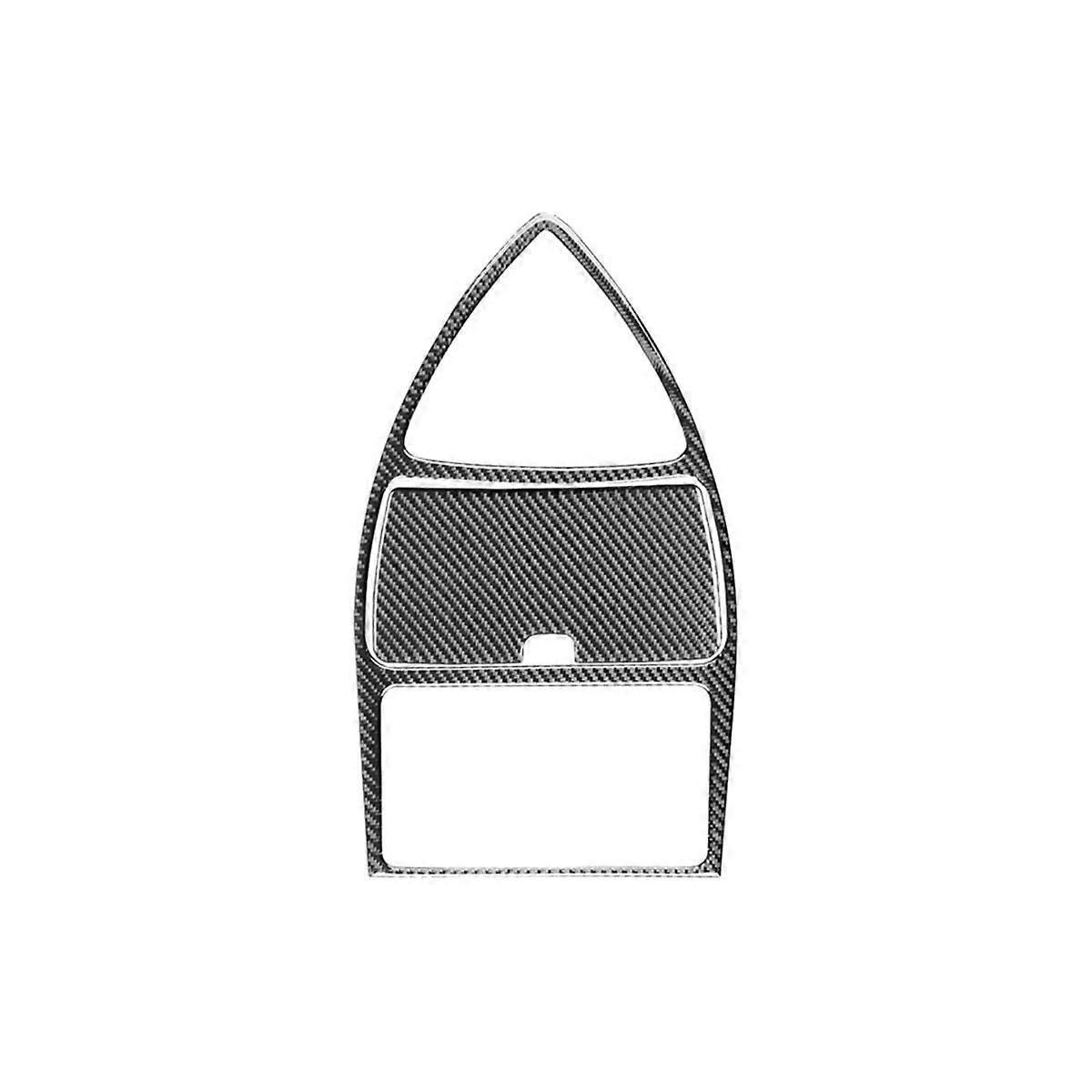 For Celica 2000-2005 Soft Carbon Fiber Center Console Storage Box Panel Cover Trim Sticker Accessor