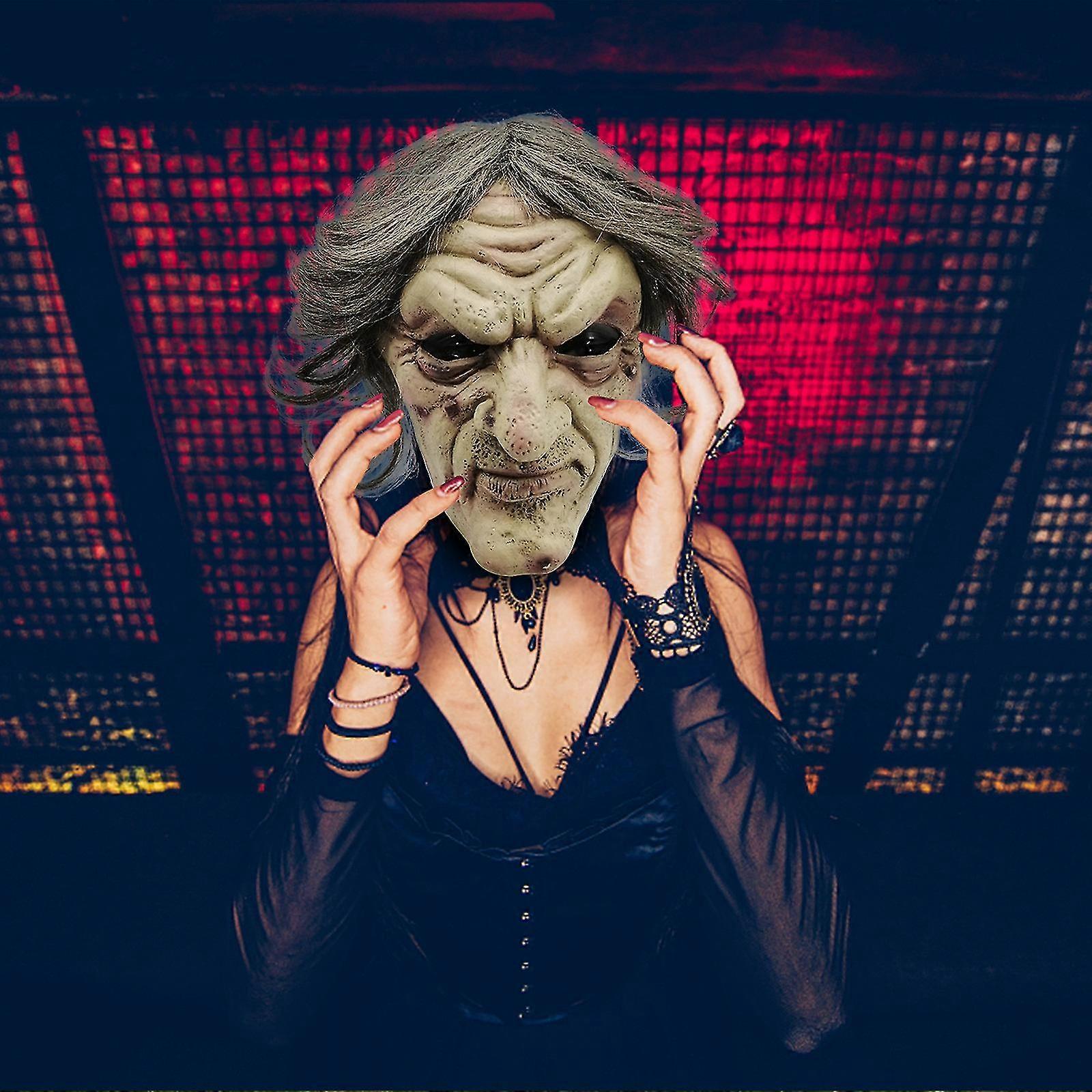 Horror Old Witch Mask