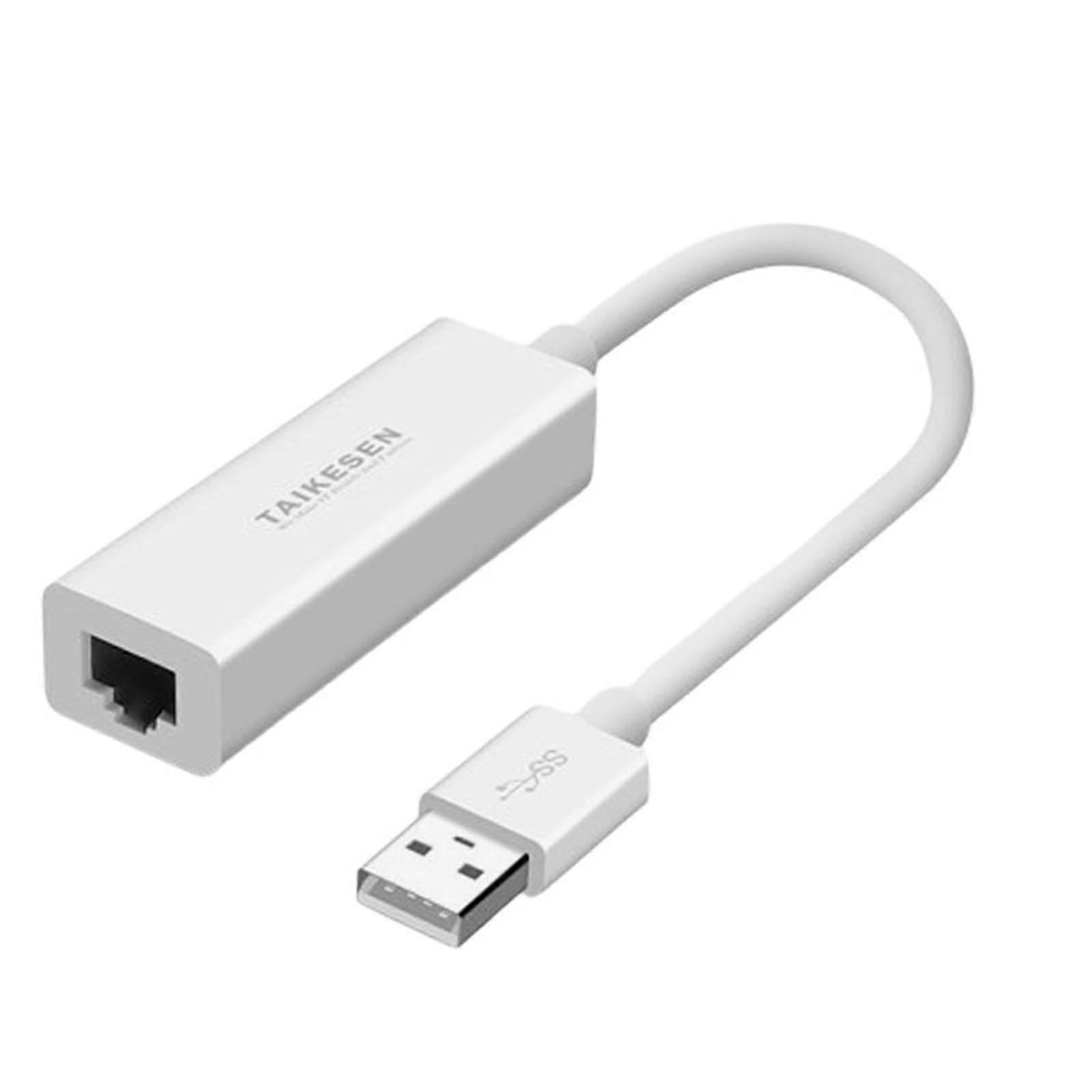 Adaptér USB na Ethernet Stabilní robustní síťový adaptér pro přenosný počítač