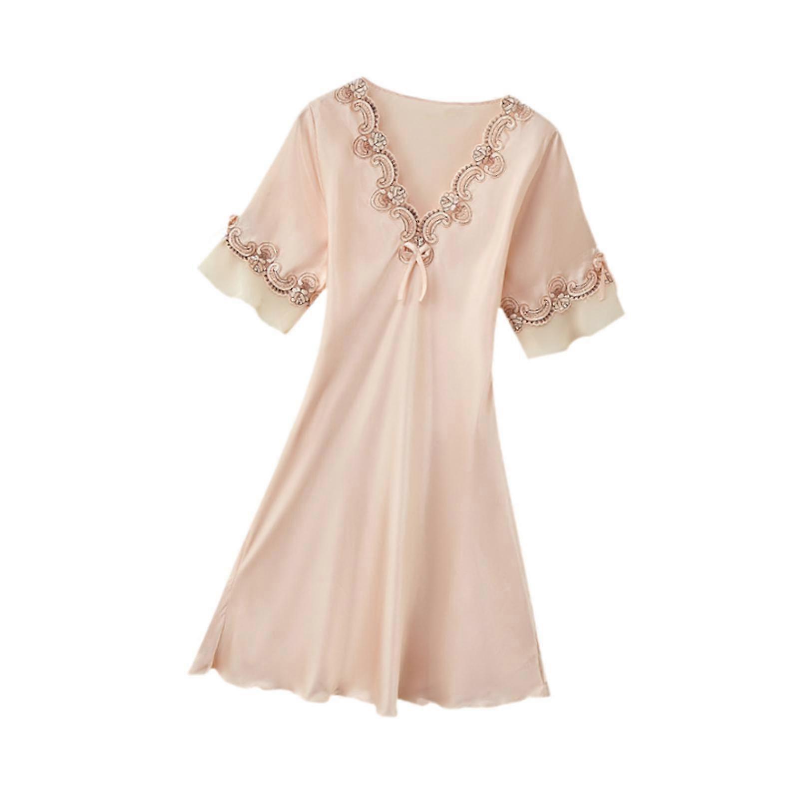 Femmes Chemise de Nuit Douce Femme Vêtements De Nuit Pour Nuit De Noces Été Sommeil De Nuit