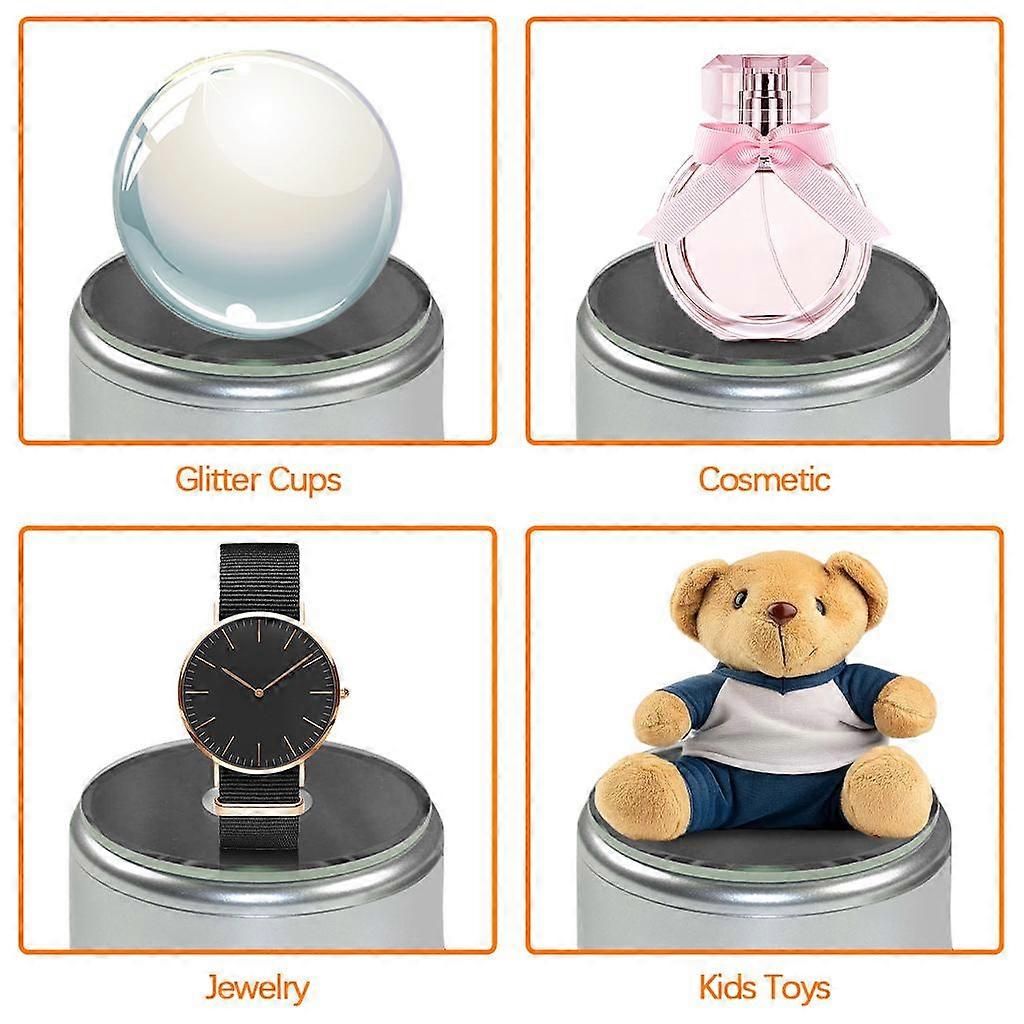 Display Stand Turner 360 Degree Rotating Display Base Turntable Display Stand with USB Power Cable for Epoxy Glitter Tumblers