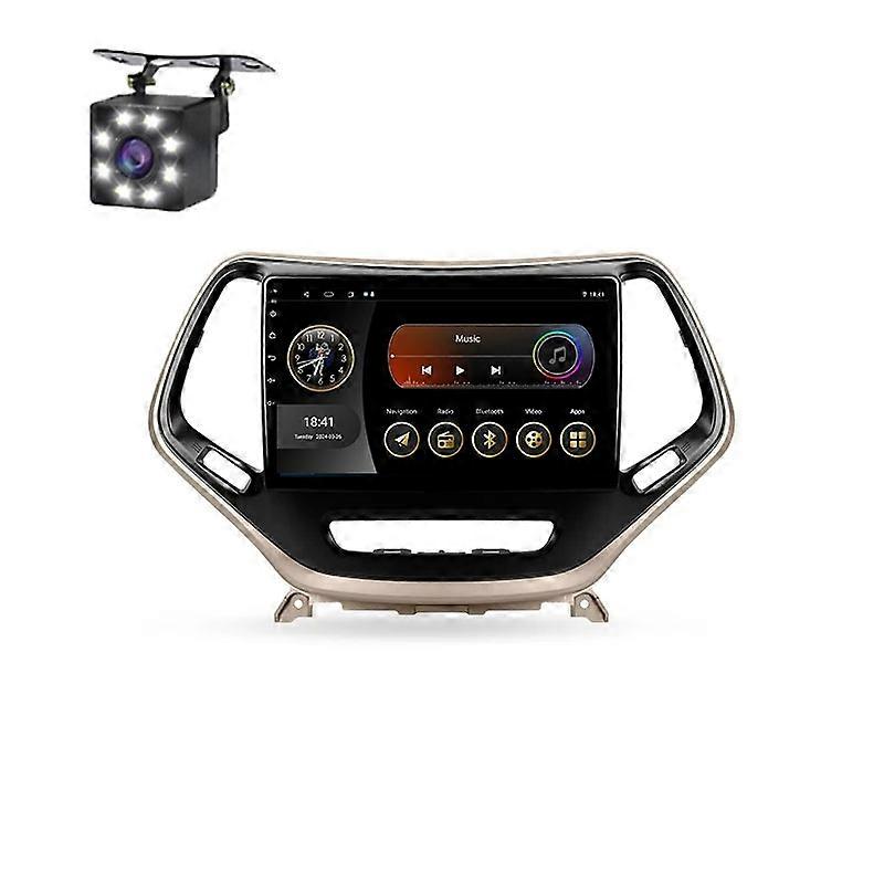 Car Radio For Jeep Cherokee 5 KL 2014 - 2018 Multimedia Video Player Carplay Navigation GPS