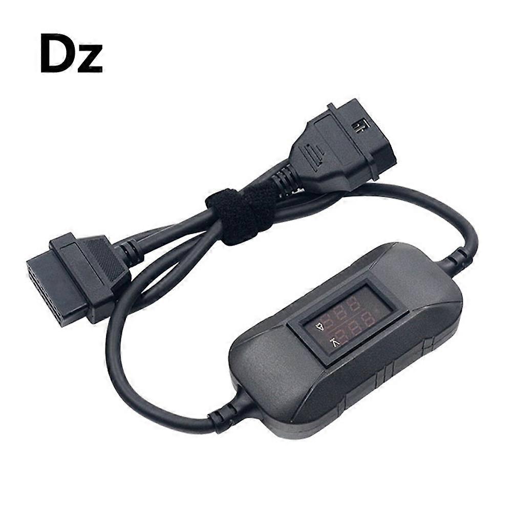 Obd Tool 24V to 12V Cable Heavy Duty Truck Diesel Adapter Truck Converter HD Connector 12V to 24V B