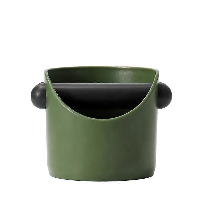 Espresso Knock Box Removable Knock Bar Non-Slip Base Smooth Edge Thick Slant Opening Storage Anti-cr