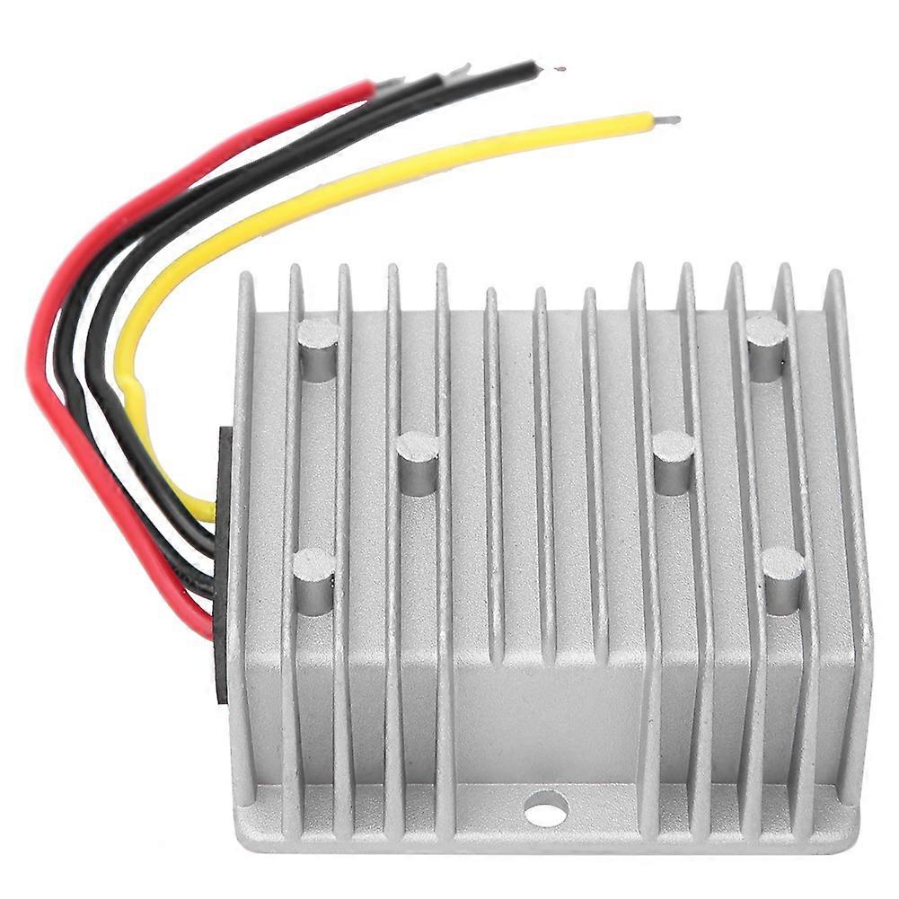 36V 48V to 12V 10A DC DC Power Converter - 120W Voltage Reducer Buck Transformer Module with Aluminum Shell (Large)