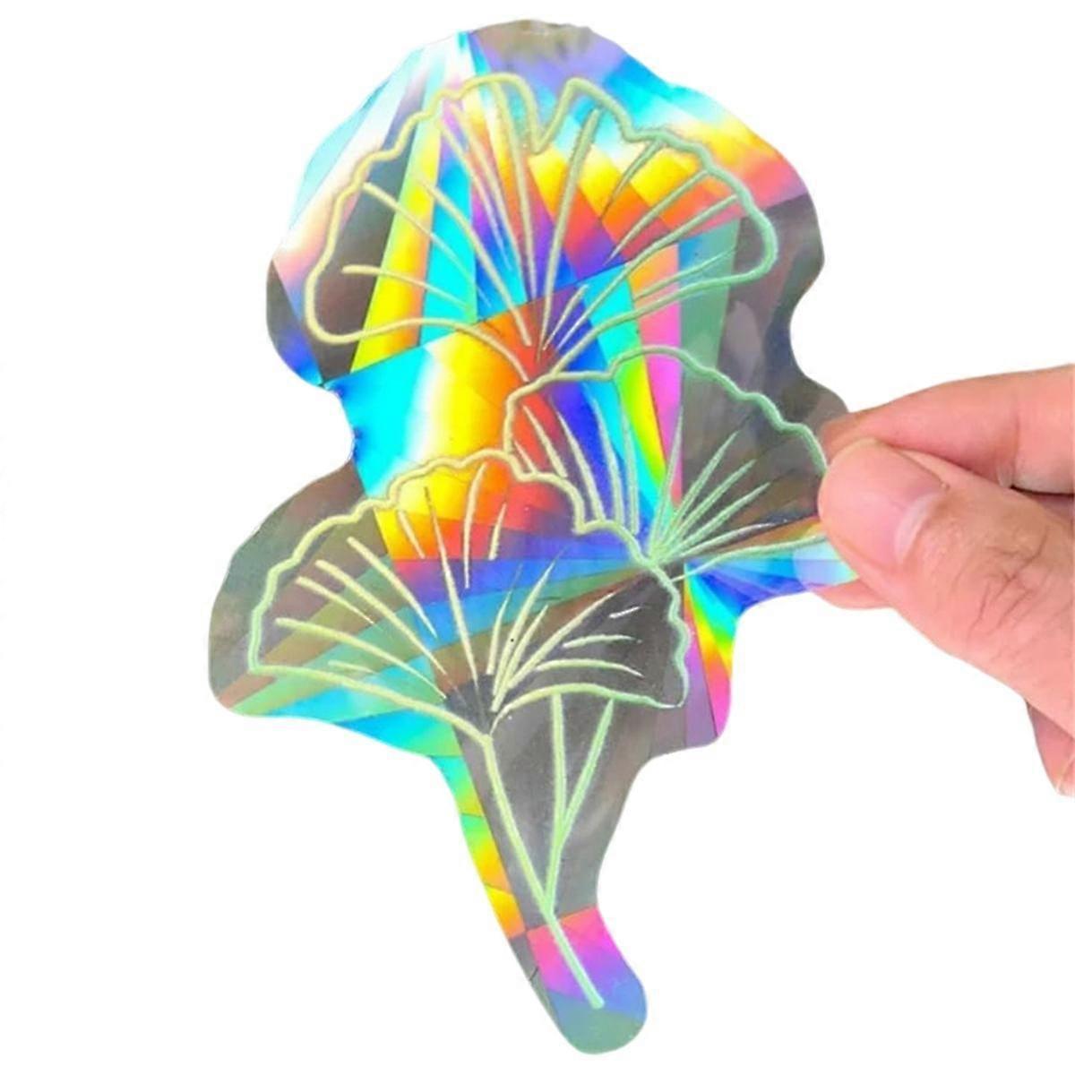 Window Decals, Rainbow Window Decals, Sun Protection Window Decals, Anti-Bird Window Decals A