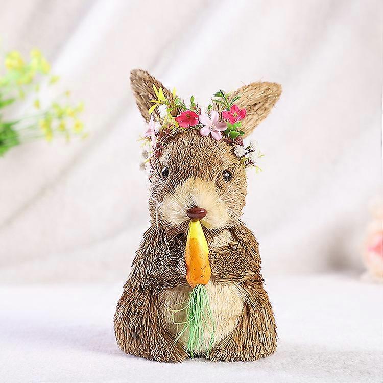 Easter Grass Bunny Handmade Cute Ornaments