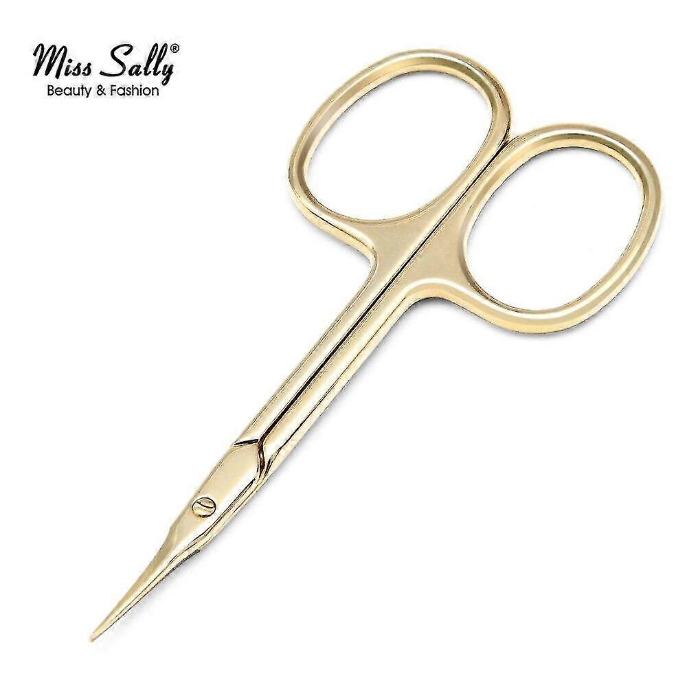 eyebrow scissors golden remover color tool|cuticle