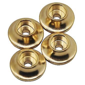 4pcs Brass Cap Counterweight Spring Retainers For 1/10 Rc Crawler Car Trx4 Axial Scx10 Parts High Quality