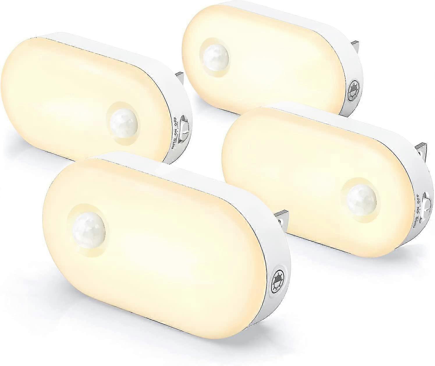 Night Light Plug In, Bright Motion Sensor Night Light (120 Lumens),...