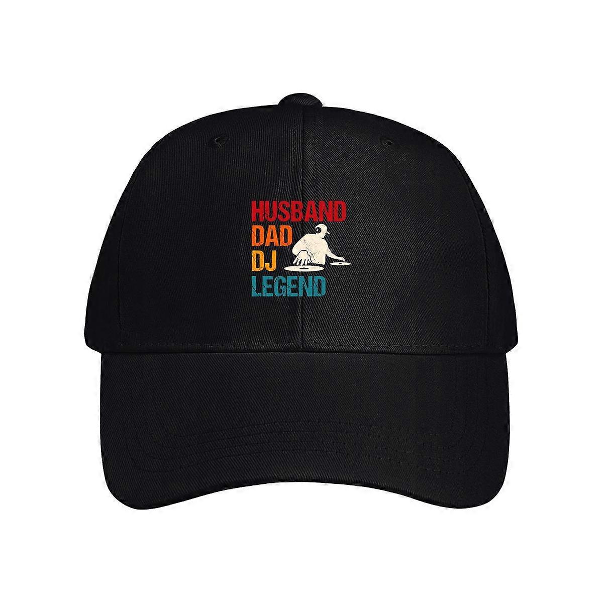 Husband Dad Dj Legend Baseball Cap