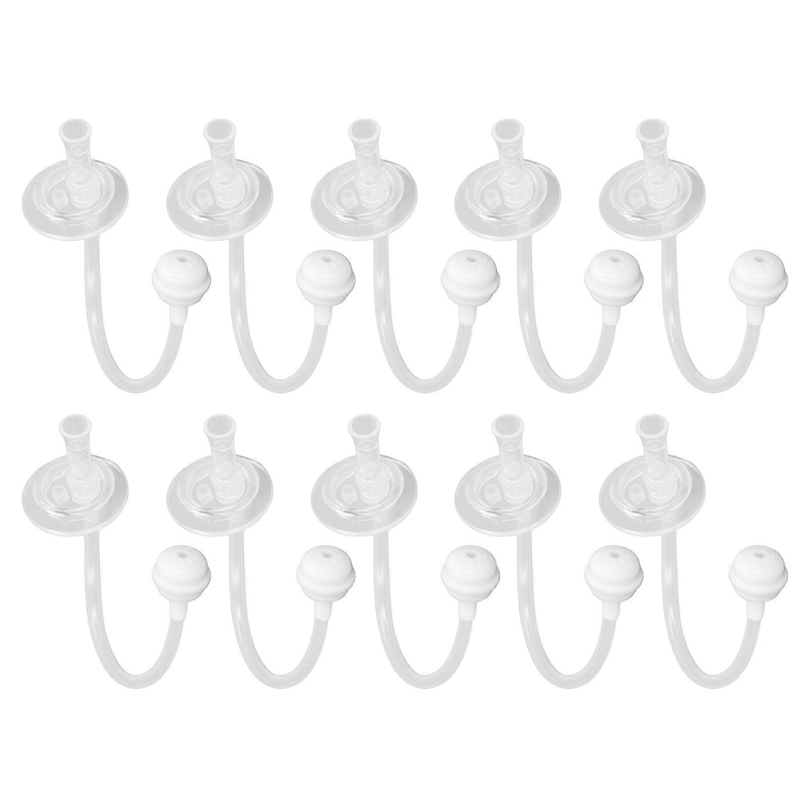 10pcs Soft Conversion Weighted Straw Accessory Silicone Weighted Straw Set for Small Caliber Cup