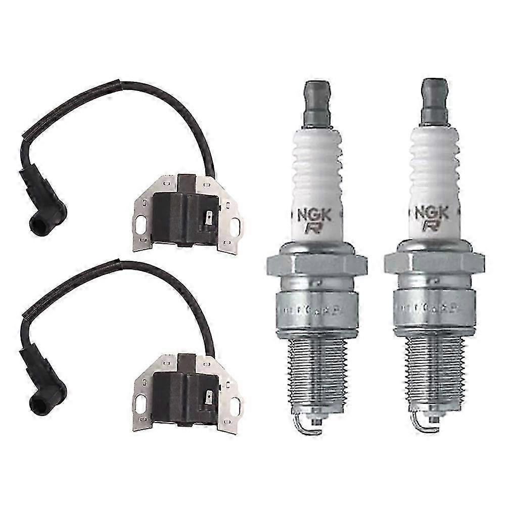 1Set Ignition Coils & Spark Plugs Kits for FR651V FR691V FR730V Engines 21171-0711 21171-0743