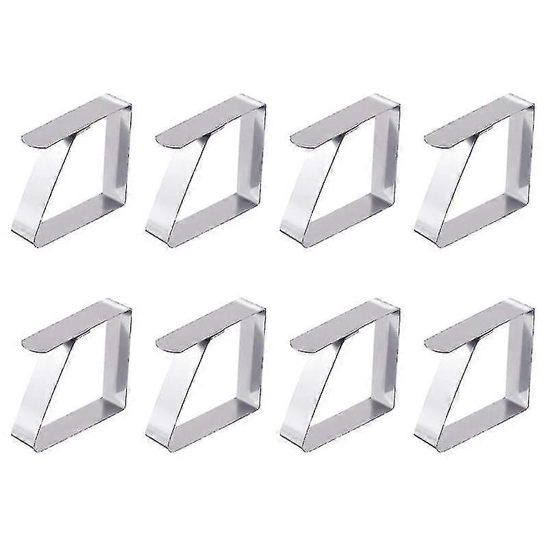 8/16 Pcs Tablecloth Clips Less Steel Table Cloth S Flexible Picnic Table Cover Hs