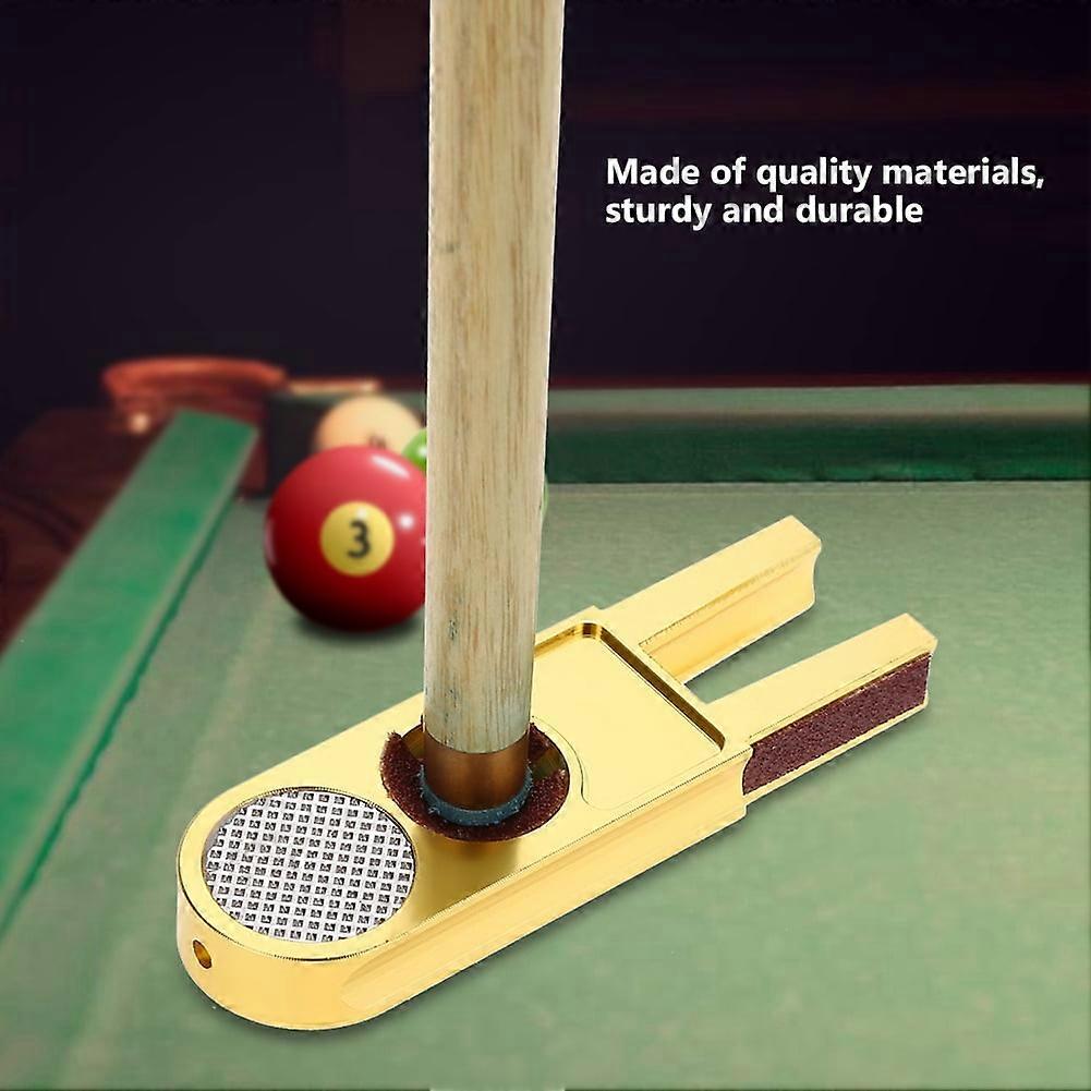 3 in 1 Multifunction Billiard Cue Tapper Repair Tool Accessory, Cue Tip Tapper, Cue Tip Tool